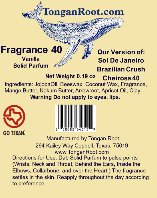 Fragrance 40 Solid Perfume