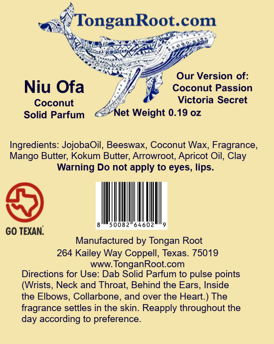Niu Ofa Solid Perfume