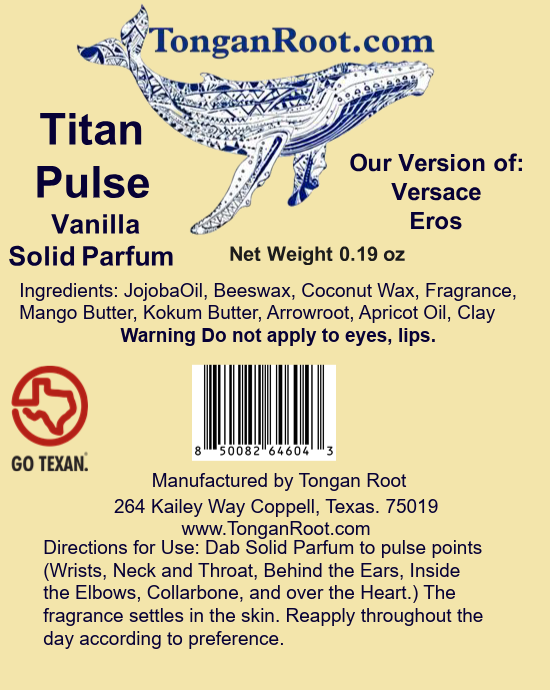 Titan Pulse Solid Perfume