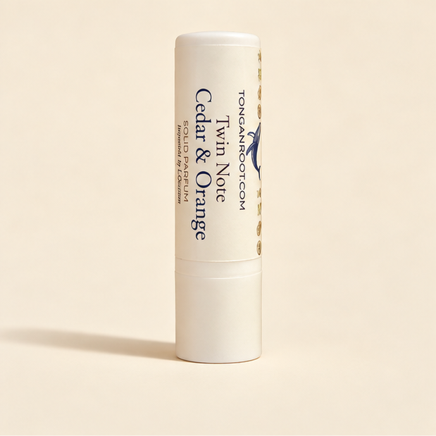 Cedar and Orange Solid Perfume